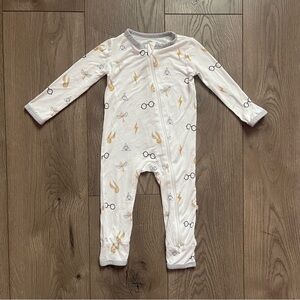 Kyte Baby Harry Potter 12-18m Zip Bamboo Footie Sleeper